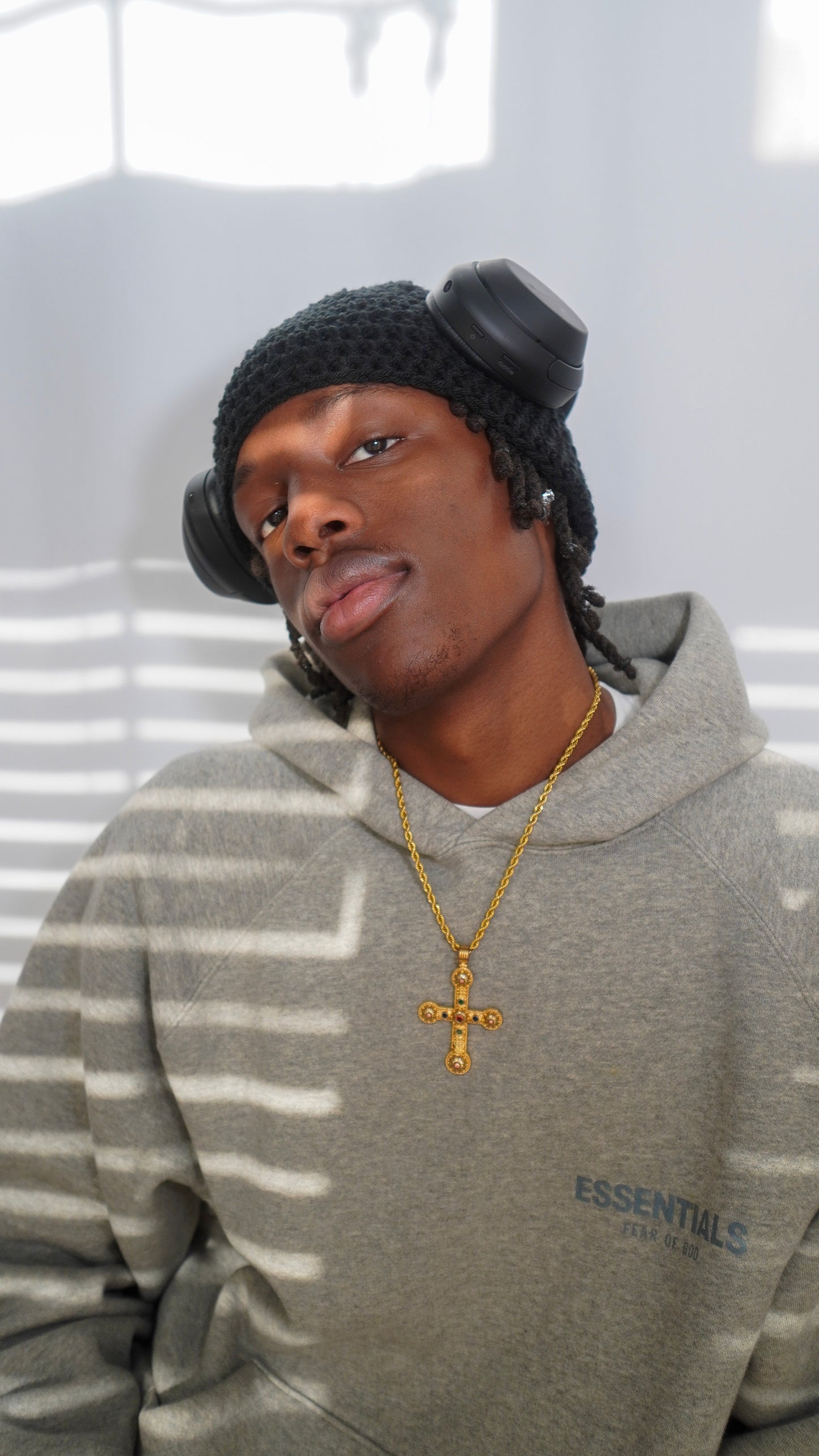 Black Skull Cap