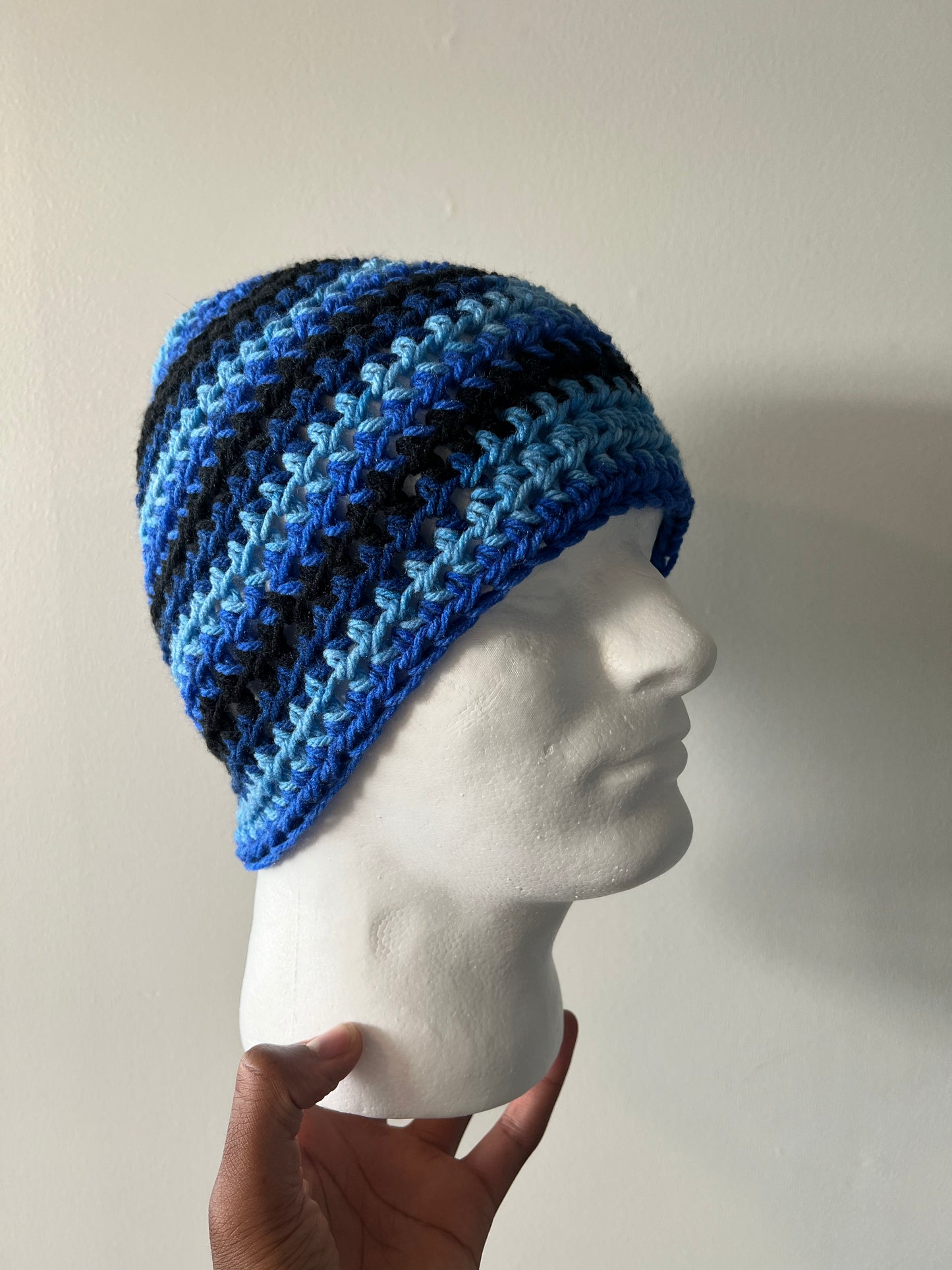 Camo blue Cap