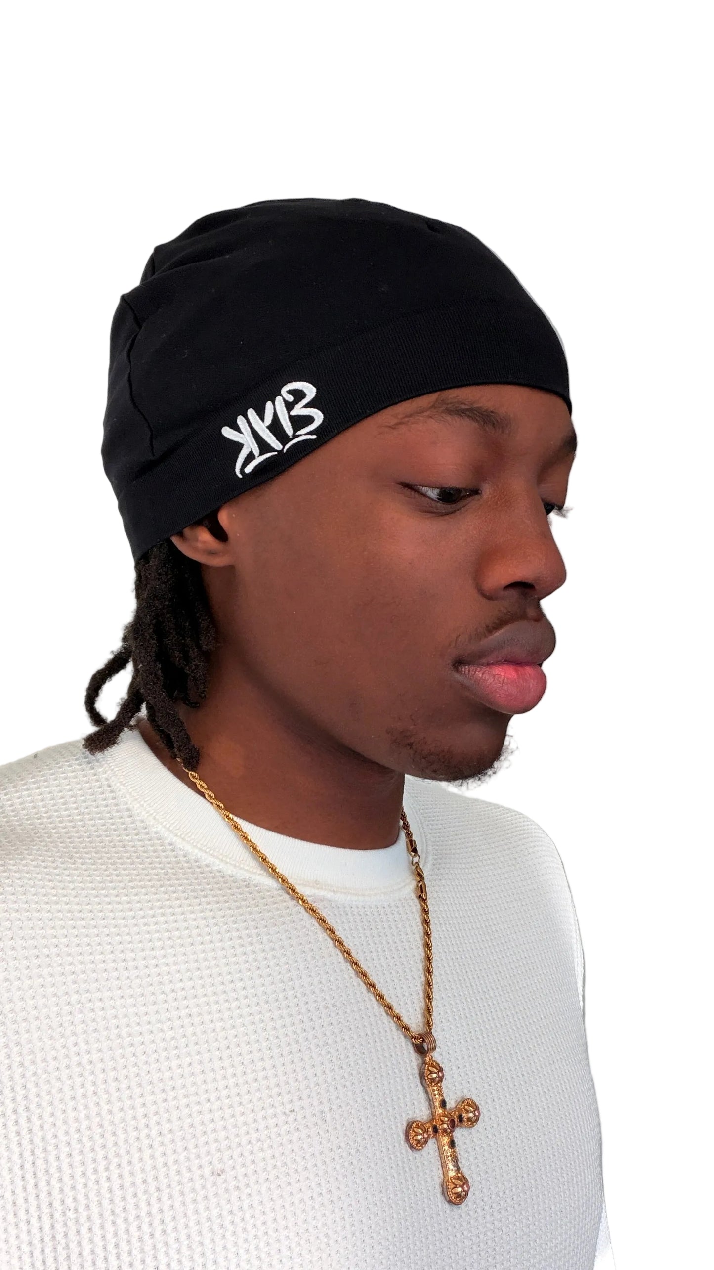 Black Skull Cap